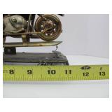 Retro Metal Musical Motorcycle Sculpture