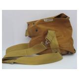 Original 1942 Gas Mask w/Original Canvas Bag & Chemical Smoke Canister - Davis Emergency Equipment Co.