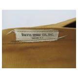 Original 1942 Gas Mask w/Original Canvas Bag & Chemical Smoke Canister - Davis Emergency Equipment Co.