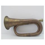2 Old Vintage/Antique Copper Bugles