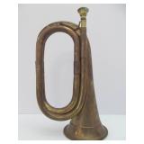 2 Old Vintage/Antique Copper Bugles