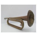 2 Old Vintage Copper Field Bugles