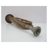 2 Old Vintage Copper Field Bugles