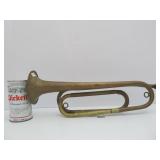 2 Old Vintage Copper Field Bugles