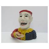 Antique Style Cast Iron Mechanical Bank #2 - Jester