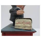 Antique Style Cast Iron Mechanical Bank #3 - Reaganomics