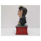 Antique Style Cast Iron Mechanical Bank #3 - Reaganomics