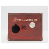 Antique Style Cast Iron Mechanical Bank #3 - Reaganomics