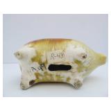 Excellent Vintage BENNINGTON Ceramic Pig Bank