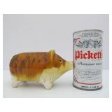 Excellent Vintage BENNINGTON Ceramic Pig Bank