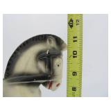 2 Larger Vintage Chalkware 1930