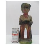 Large Vintage 14.5" Chalkware 1930