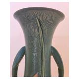 Beautiful Large Signed ROSEVILLE Art Pottery 2-Handled Vase