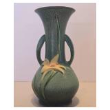 Beautiful Large Signed ROSEVILLE Art Pottery 2-Handled Vase