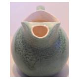 Very Nicely Glazed RUM RILL Art Pottery Green Pitcher