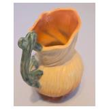 Excellent Signed Antique WELLER Art Pottery Pitcher
