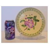 Antique Majolica Apple Plate