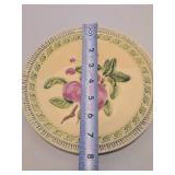 Antique Majolica Apple Plate