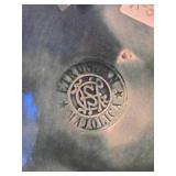 Antique Etruscan Majolica Oak Leaf Tray