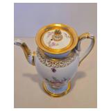 Antique Signed MEISSEN Porcelain Coffee Pot