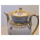 Antique Signed MEISSEN Porcelain Coffee Pot