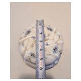 Larger Size Vintage WAVECREST Hand Painted Hinged Dresser Box