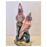 Large Size Old Vintage STANGL Art Pottery Cockatoo Bird Figurine