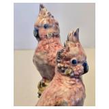 Large Size Old Vintage STANGL Art Pottery Cockatoo Bird Figurine