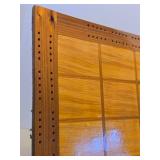 Nice Large Handmade Multi-Wood Inlaid Cribbage Board