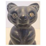 Original Old Vintage Heavy Cast Iron Cat Doorstop