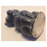 Original Old Vintage Heavy Cast Iron Cat Doorstop