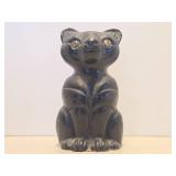 Original Old Vintage Heavy Cast Iron Cat Doorstop