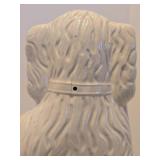 Large Pair of Genuine Antique Victorian Staffordshire Spaniel Ceramic Dogs