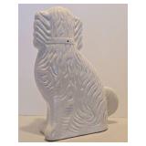 Large Pair of Genuine Antique Victorian Staffordshire Spaniel Ceramic Dogs