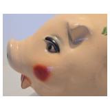 LARGE Vintage Ceramic Piggy Bank