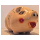 LARGE Vintage Ceramic Piggy Bank