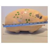 LARGE Vintage Ceramic Piggy Bank
