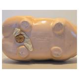 LARGE Vintage Ceramic Piggy Bank