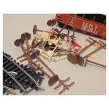 Nice Condition HO Train Set - Santa Fe Engine