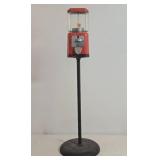 Working Vintage Gumball Machine w/Stand #1