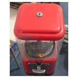 Working Vintage Gumball Machine w/Stand #1
