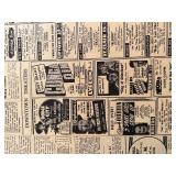 3 LARGE Original Bound Pioneer Press Minneapolis Journal &  Complete Years 1935, 1939 & 1943