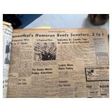 3 LARGE Original Bound Pioneer Press Minneapolis Journal &  Complete Years 1935, 1939 & 1943