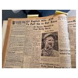 3 LARGE Original Bound Pioneer Press Minneapolis Journal &  Complete Years 1935, 1939 & 1943