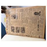 3 LARGE Original Bound Pioneer Press Minneapolis Journal &  Complete Years 1935, 1939 & 1943