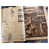 3 LARGE Original Bound Pioneer Press Minneapolis Journal &  Complete Years 1935, 1939 & 1943