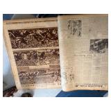 3 LARGE Original Bound Pioneer Press Minneapolis Journal &  Complete Years 1935, 1939 & 1943