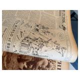 3 LARGE Original Bound Pioneer Press Minneapolis Journal &  Complete Years 1935, 1939 & 1943