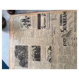 3 LARGE Original Bound Pioneer Press Minneapolis Journal &  Complete Years 1935, 1939 & 1943