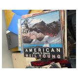 LARGE Estate Lot of Assorted Vintage Vinyl Records - Lots of Rock & Pop